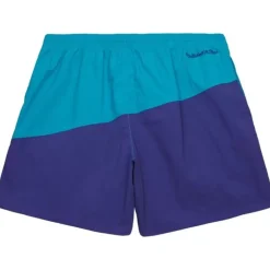 Apparel Mitchell & Ness Shorts-Nylon Utility Shorts Charlotte Hornets