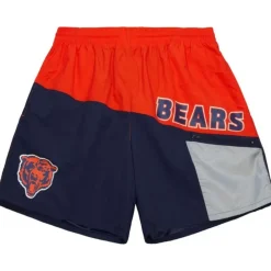Apparel Mitchell & Ness Shorts-Nylon Utility Shorts Chicago Bears