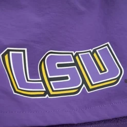 Apparel Mitchell & Ness Shorts-Nylon Utility Shorts Louisiana State University