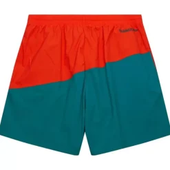 Apparel Mitchell & Ness Shorts-Nylon Utility Shorts Miami Dolphins