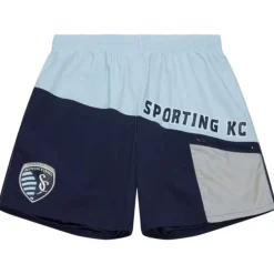 Apparel Mitchell & Ness Shorts-Nylon Utility Shorts Sporting Kansas City