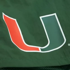 Apparel Mitchell & Ness Shorts-Nylon Utility Shorts University Of Miami
