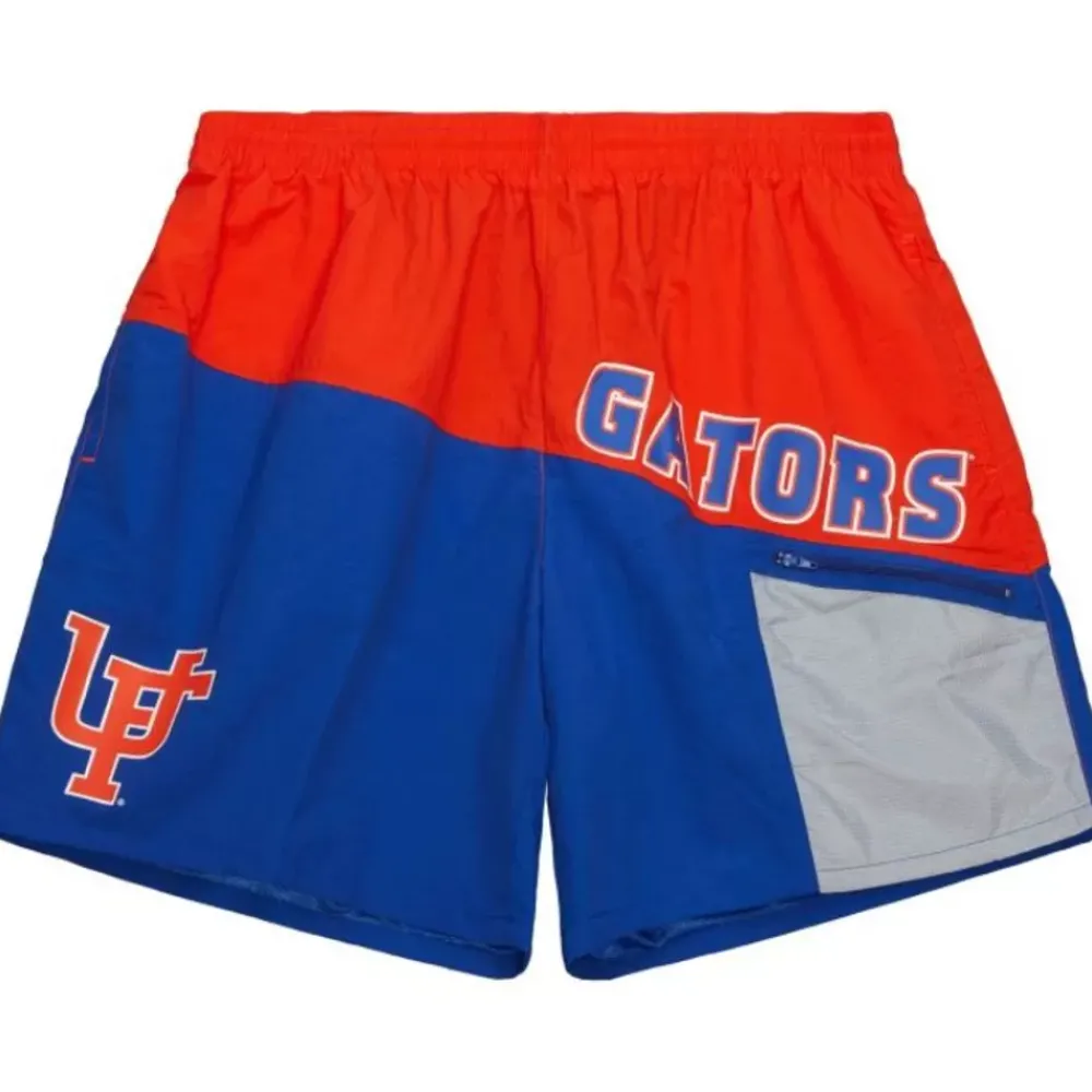 Apparel Mitchell & Ness Shorts-Nylon Utility Shorts University Of Florida