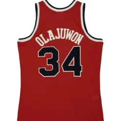 Jerseys Mitchell & Ness -Off Court Chenille Swingman Hakeem Olajuwon Houston Rockets 1993-94 Jersey