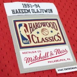 Jerseys Mitchell & Ness -Off Court Chenille Swingman Hakeem Olajuwon Houston Rockets 1993-94 Jersey
