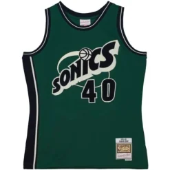 Jerseys Mitchell & Ness -Off Court Chenille Swingman Shawn Kemp Seattle Supersonics 1995-96 Jersey