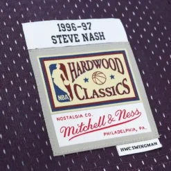 Jerseys Mitchell & Ness -Off Court Chenille Swingman Steve Nash Phoenix Suns 1996-97 Jersey