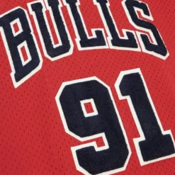 Jerseys Mitchell & Ness -Off Court Chenille Swingman Dennis Rodman Chicago Bulls 1997-98 Jersey