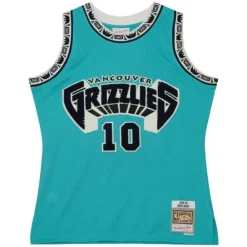 Jerseys Mitchell & Ness -Off Court Chenille Swingman Mike Bibby Vancouver Grizzlies 1998-99 Jersey