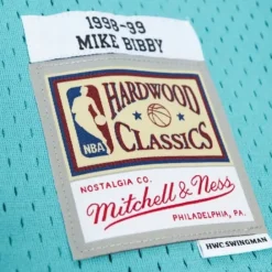 Jerseys Mitchell & Ness -Off Court Chenille Swingman Mike Bibby Vancouver Grizzlies 1998-99 Jersey