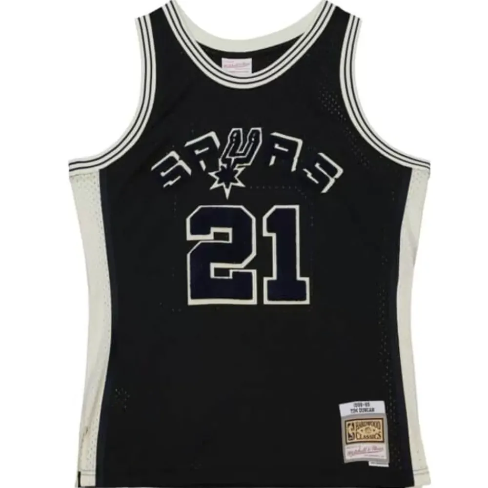 Jerseys Mitchell & Ness -Off Court Chenille Swingman Tim Duncan San Antonio Spurs 1998-99 Jersey