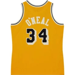 Jerseys Mitchell & Ness -Off Court Chenille Swingman Shaquille O'Neal Los Angeles Lakers 1996-97 Jersey