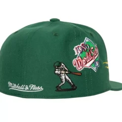 Headwear Mitchell & Ness -Out Of The Park Champions Fitted Coop Oakland Athletics