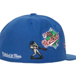 Headwear Mitchell & Ness -Out Of The Park Champions Fitted Coop Los Angeles Dodgers