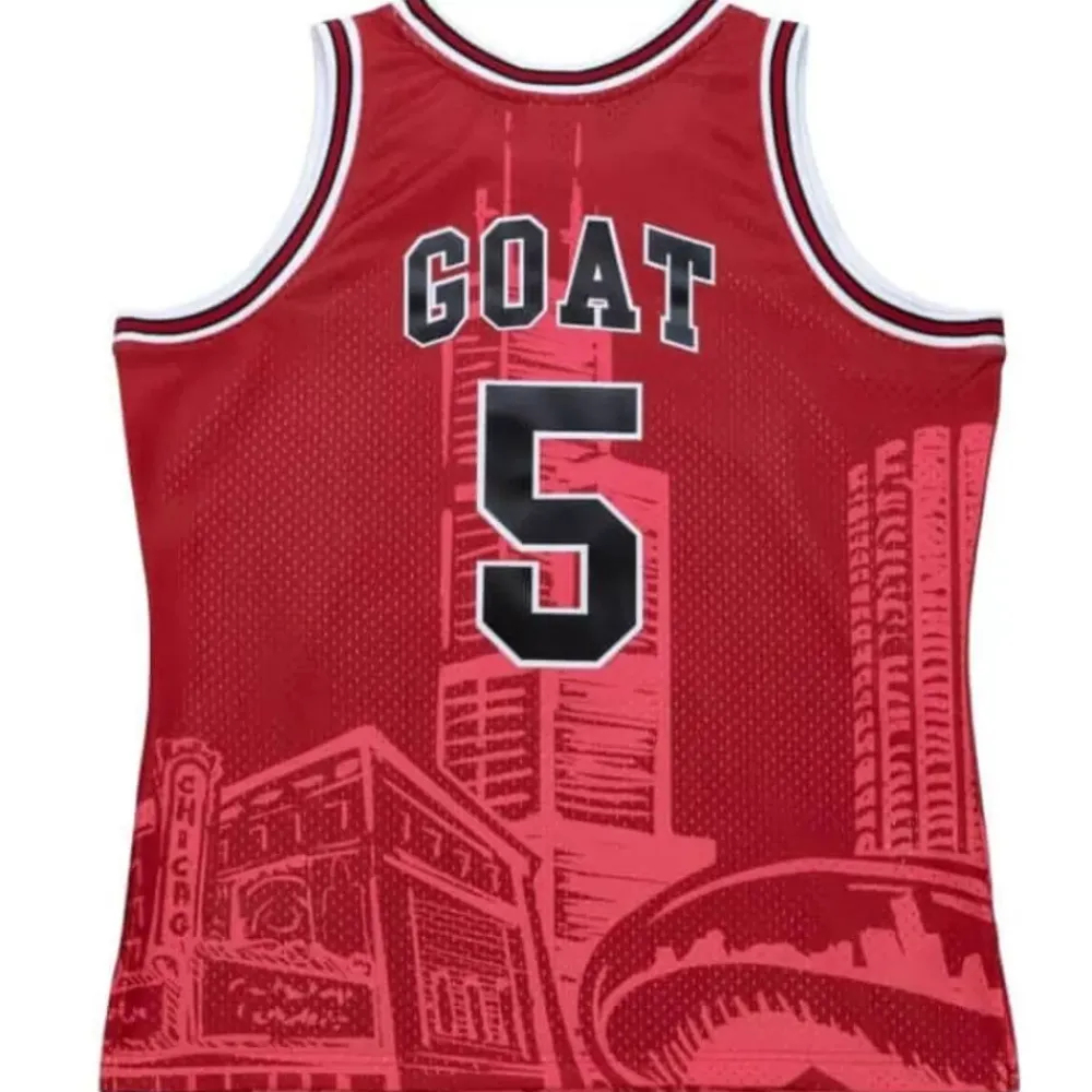 Jerseys Mitchell & Ness -Polo G X Br Remix Swingman Chicago Bulls Jersey