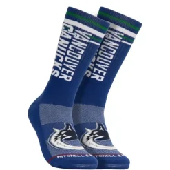 Apparel Mitchell & Ness Accessories-Power Play Crew Socks Vancouver Canucks