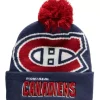 Headwear Mitchell & Ness -Punch Out Pom Knit Montreal Canadiens