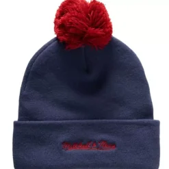 Headwear Mitchell & Ness -Punch Out Pom Knit Montreal Canadiens