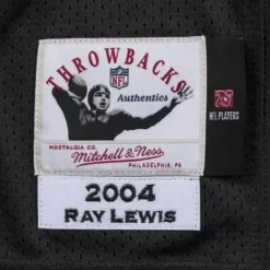 Jerseys Mitchell & Ness -Ray Lewis 2004 Authentic Jersey Baltimore Ravens