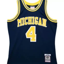 Jerseys Mitchell & Ness -Replica Chris Webber University Of Michigan Road 1991 Jersey