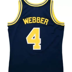 Jerseys Mitchell & Ness -Replica Chris Webber University Of Michigan Road 1991 Jersey