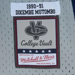 Jerseys Mitchell & Ness -Replica Dikembe Mutombo Georgetown University 1990 Jersey