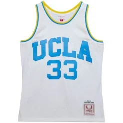 Jerseys Mitchell & Ness -Replica Kareem Abdul-Jabbar Ucla White 1968 Jersey