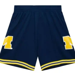 Shorts Mitchell & Ness -Replica University Of Michigan Road 1991 Shorts
