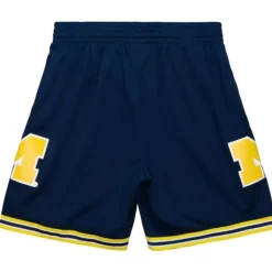 Shorts Mitchell & Ness -Replica University Of Michigan Road 1991 Shorts