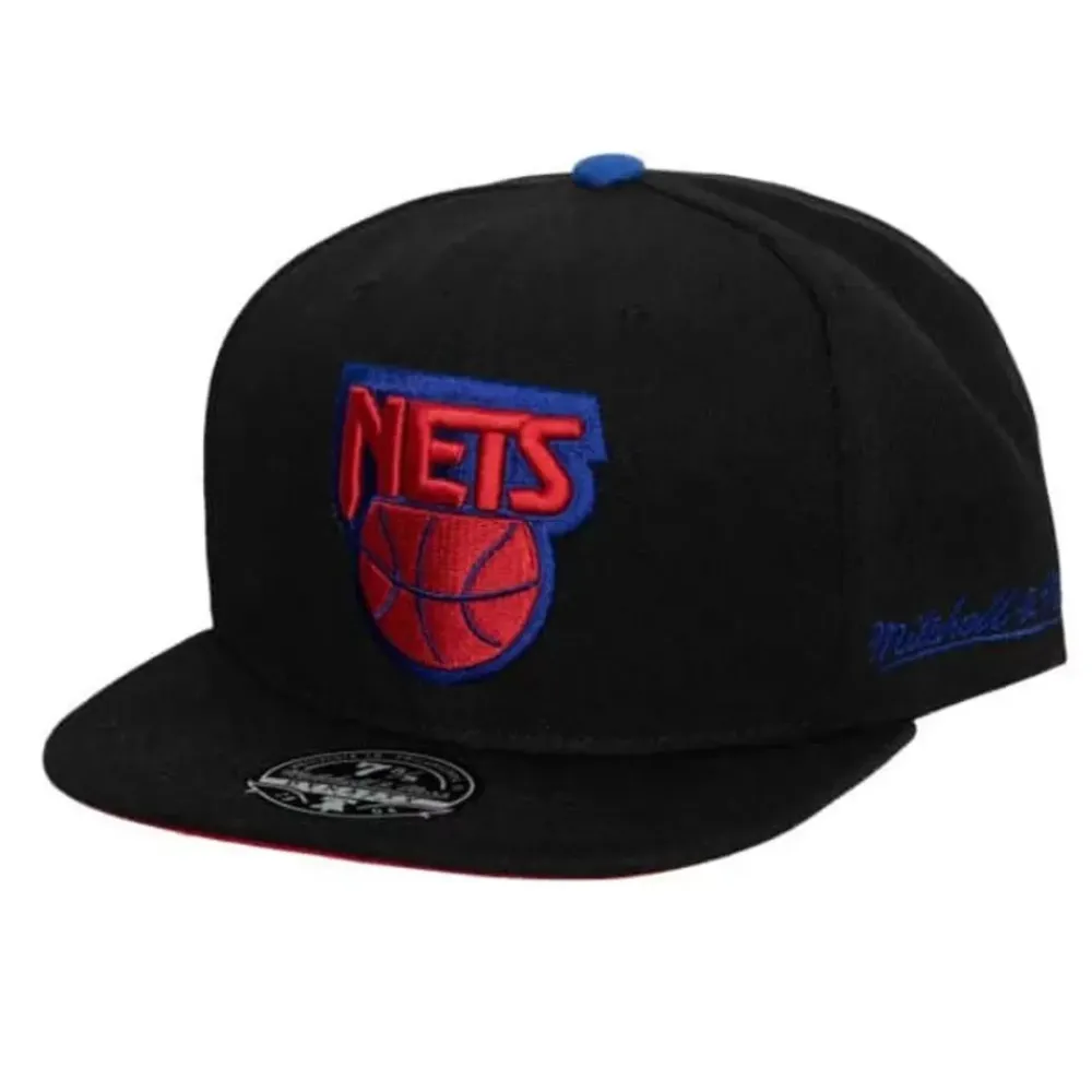 Headwear Mitchell & Ness -Return Of The Mac Fitted Hwc New Jersey Nets