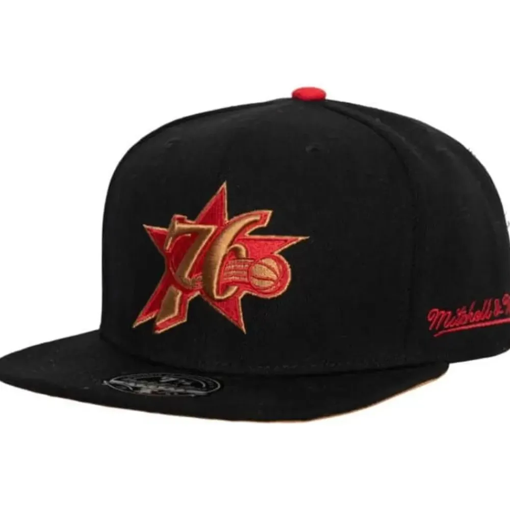 Headwear Mitchell & Ness -Return Of The Mac Fitted Hwc Philadelphia 76Ers