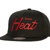 Headwear Mitchell & Ness -90'S Draft Day Snapback Miami Heat