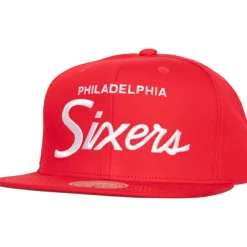 Headwear Mitchell & Ness -90'S Draft Day Snapback Philadelphia 76Ers