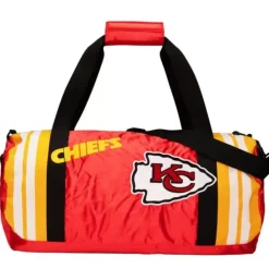 Apparel Mitchell & Ness Accessories-Satin Duffel Bag Kansas City Chiefs