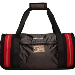 Apparel Mitchell & Ness Accessories-Satin Duffel Bag Philadelphia 76Ers