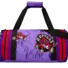 Apparel Mitchell & Ness Accessories-Satin Duffel Bag Toronto Raptors