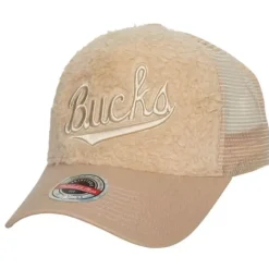 Headwear Mitchell & Ness -Sherpa Trucker Snapback Hwc Milwaukee Bucks