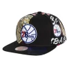 Headwear Mitchell & Ness -Shirt Remix Snapback Hwc Philadelphia 76Ers
