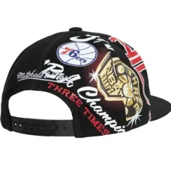 Headwear Mitchell & Ness -Shirt Remix Snapback Hwc Philadelphia 76Ers