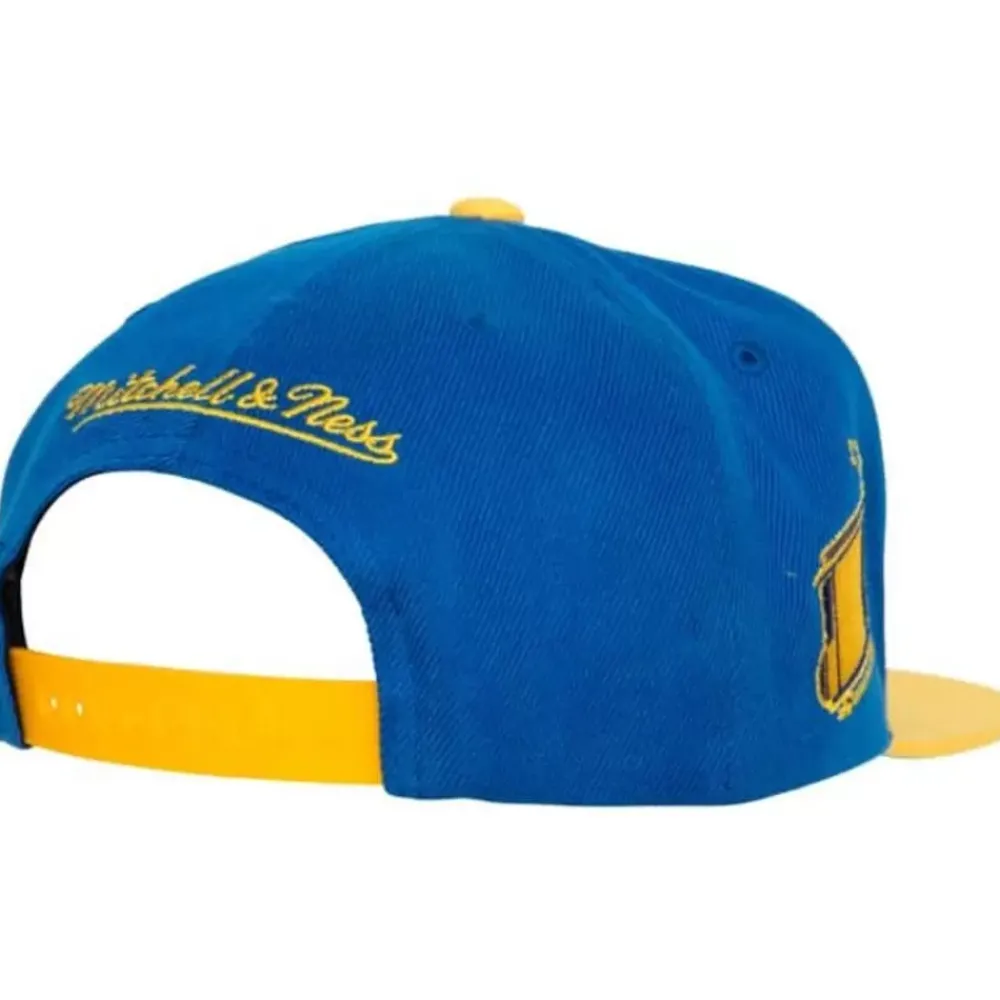 Headwear Mitchell & Ness -Side Core 2.0 Snapback Hwc Golden State Warriors