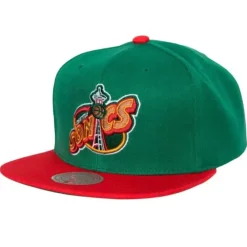 Headwear Mitchell & Ness -Side Core 2.0 Snapback Hwc Seattle Supersonics