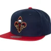 Headwear Mitchell & Ness -Side Core 2.0 Snapback New Orleans Pelicans