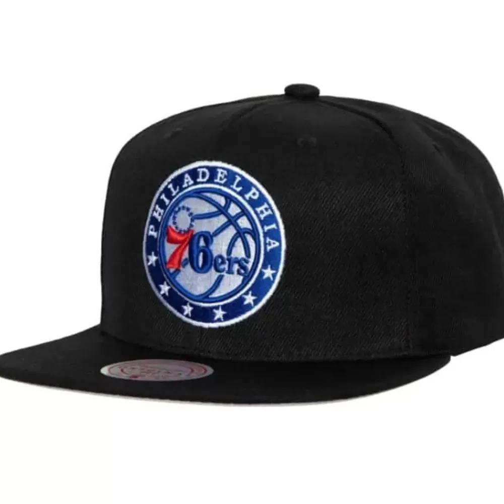Headwear Mitchell & Ness -Side Core 2.0 Snapback Philadelphia 76Ers