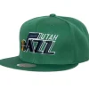 Headwear Mitchell & Ness -Side Core 2.0 Snapback Utah Jazz