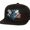 Headwear Mitchell & Ness -Side Jam Snapback Hwc Charlotte Hornets