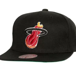 Headwear Mitchell & Ness -Side Jam Snapback Hwc Miami Heat