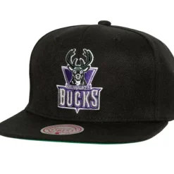 Headwear Mitchell & Ness -Side Jam Snapback Hwc Milwaukee Bucks