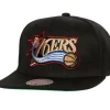 Headwear Mitchell & Ness -Side Jam Snapback Hwc Philadelphia 76Ers