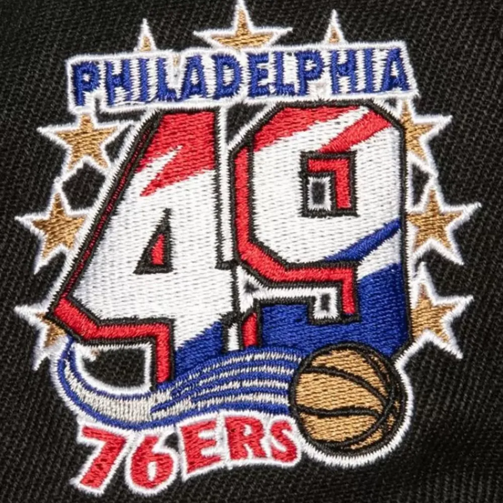 Headwear Mitchell & Ness -Side Jam Snapback Hwc Philadelphia 76Ers