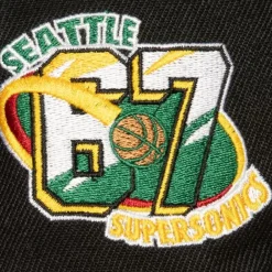 Headwear Mitchell & Ness -Side Jam Snapback Hwc Seattle Supersonics